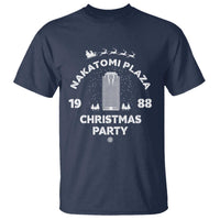 Nakatomi Plaza Christmas Party T Shirt Funny 80's Movie Xmas Party - Wonder Print Shop