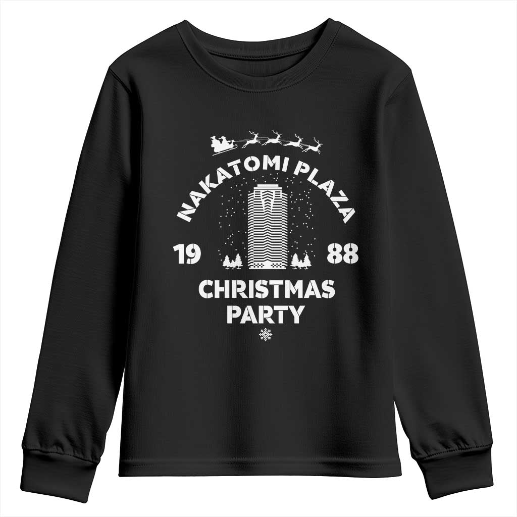 Nakatomi Plaza Christmas Party Youth Sweatshirt Funny 80's Movie Xmas Party - Wonder Print Shop