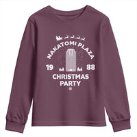 Nakatomi Plaza Christmas Party Youth Sweatshirt Funny 80's Movie Xmas Party - Wonder Print Shop