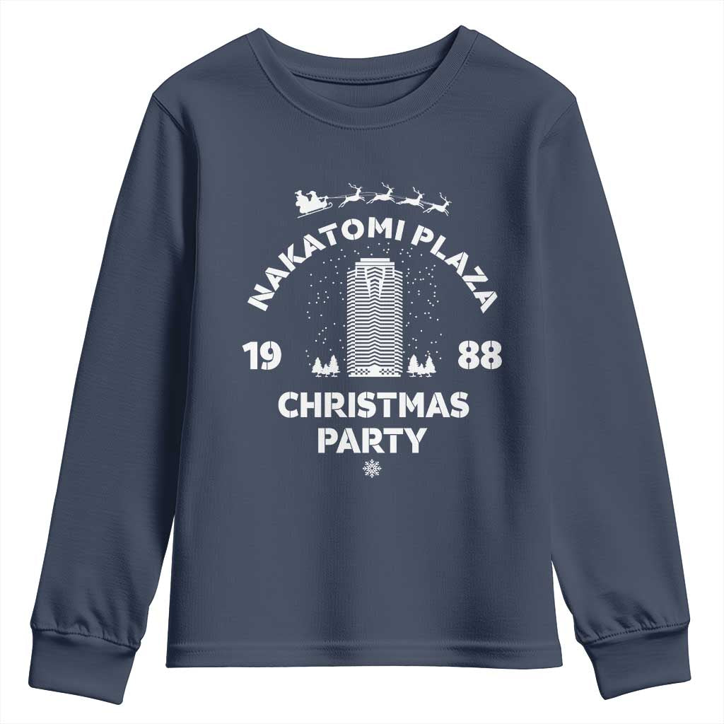 Nakatomi Plaza Christmas Party Youth Sweatshirt Funny 80's Movie Xmas Party - Wonder Print Shop