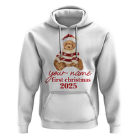 Personalised My First Christmas Hoodie Custom Name Newborn Baby 1st Xmas - Wonder Print Shop
