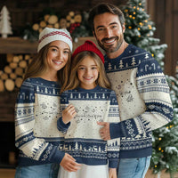 Sorry Santa I Drank The Milk Ugly Christmas Sweater Newborn Baby First Xmas - Wonder Print Shop