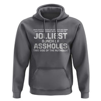 Funny Christmas Hoodie Jolliest Bunch of A-Holes Xmas Vacation - Wonder Print Shop