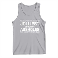 Funny Christmas Tank Top Jolliest Bunch of A-Holes Xmas Vacation - Wonder Print Shop