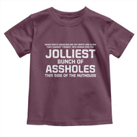 Funny Christmas Toddler T Shirt Jolliest Bunch of A-Holes Xmas Vacation - Wonder Print Shop