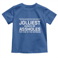 Funny Christmas Toddler T Shirt Jolliest Bunch of A-Holes Xmas Vacation - Wonder Print Shop