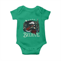 Polar Express Baby Onesie Christmas Believe - Wonder Print Shop
