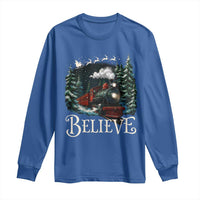 Polar Express Long Sleeve Shirt Christmas Believe - Wonder Print Shop