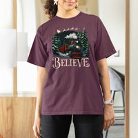 Polar Express T Shirt For Women Christmas Believe - Wonder Print Shop