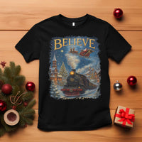 Polar Express T Shirt Retro Vintage Christmas Believe - Wonder Print Shop