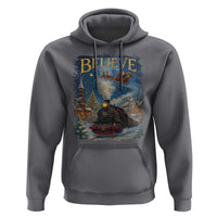 Polar Express Hoodie Retro Vintage Christmas Believe - Wonder Print Shop