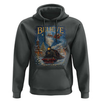 Polar Express Hoodie Retro Vintage Christmas Believe - Wonder Print Shop