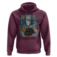 Polar Express Hoodie Retro Vintage Christmas Believe - Wonder Print Shop