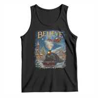 Polar Express Tank Top Retro Vintage Christmas Believe - Wonder Print Shop