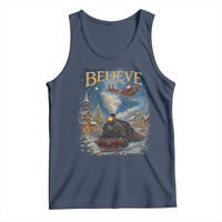 Polar Express Tank Top Retro Vintage Christmas Believe - Wonder Print Shop