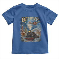 Polar Express Toddler T Shirt Retro Vintage Christmas Believe - Wonder Print Shop