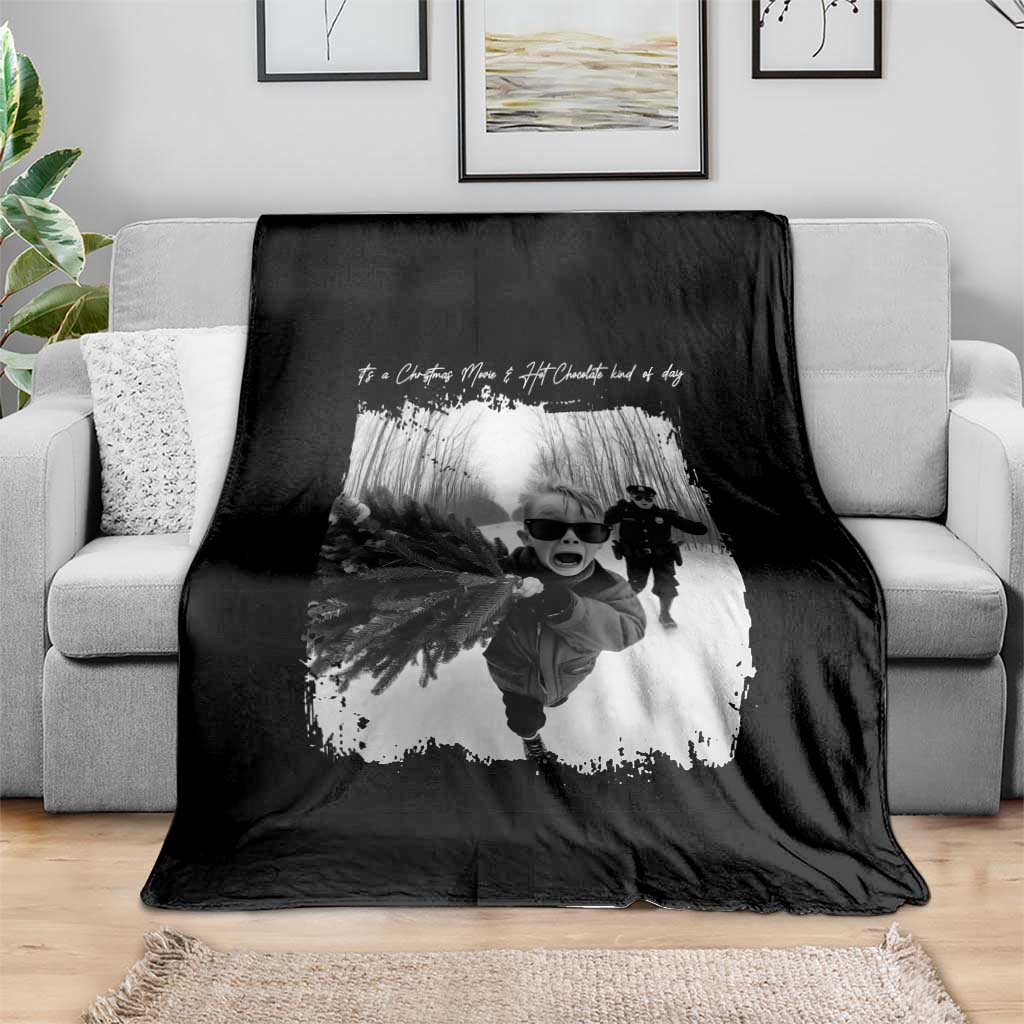 Funny Christmas Movie Throw Blanket Funny Kevin Home Xmas Meme Alone - Wonder Print Shop