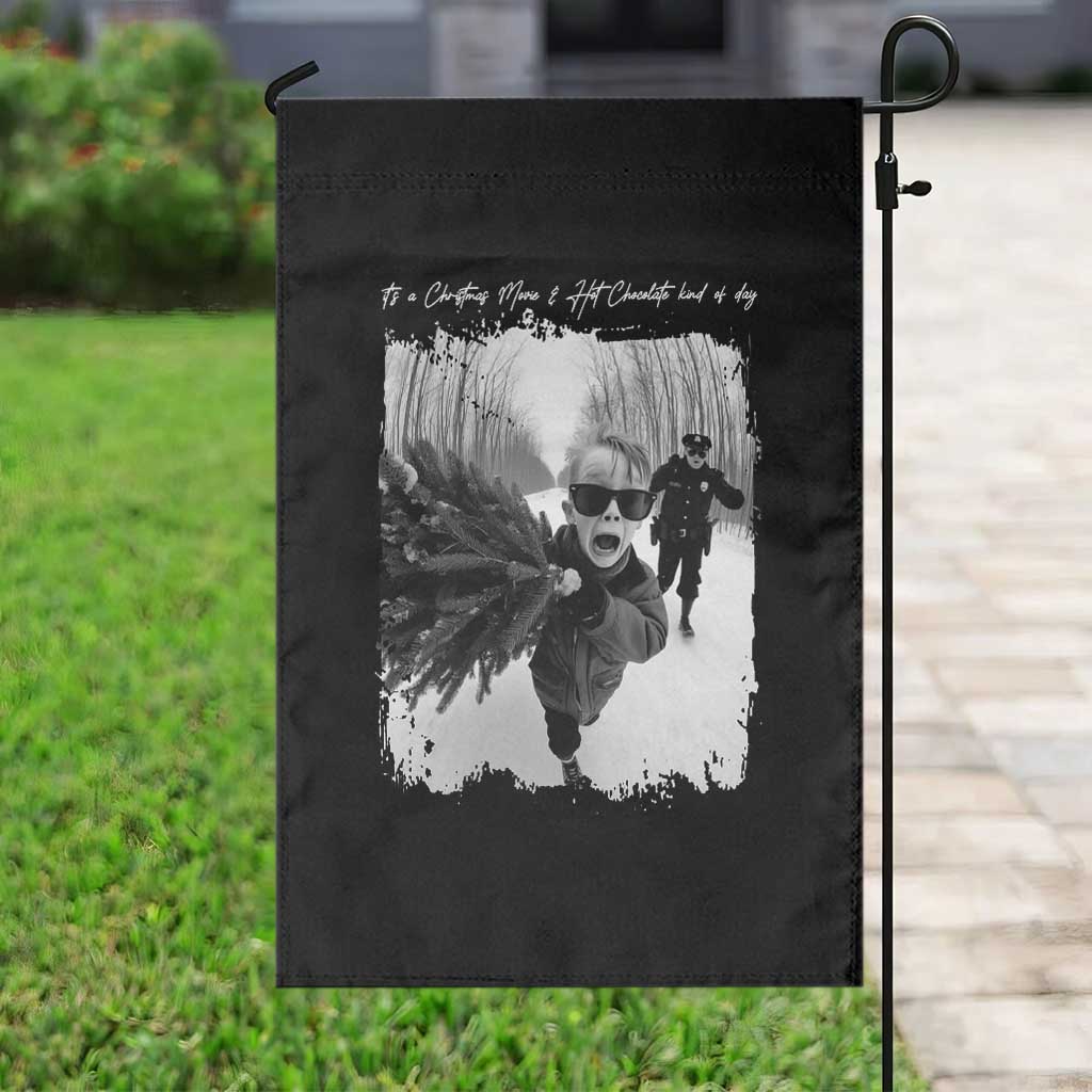 Funny Christmas Movie Garden Flag Funny Kevin Home Xmas Meme Alone - Wonder Print Shop