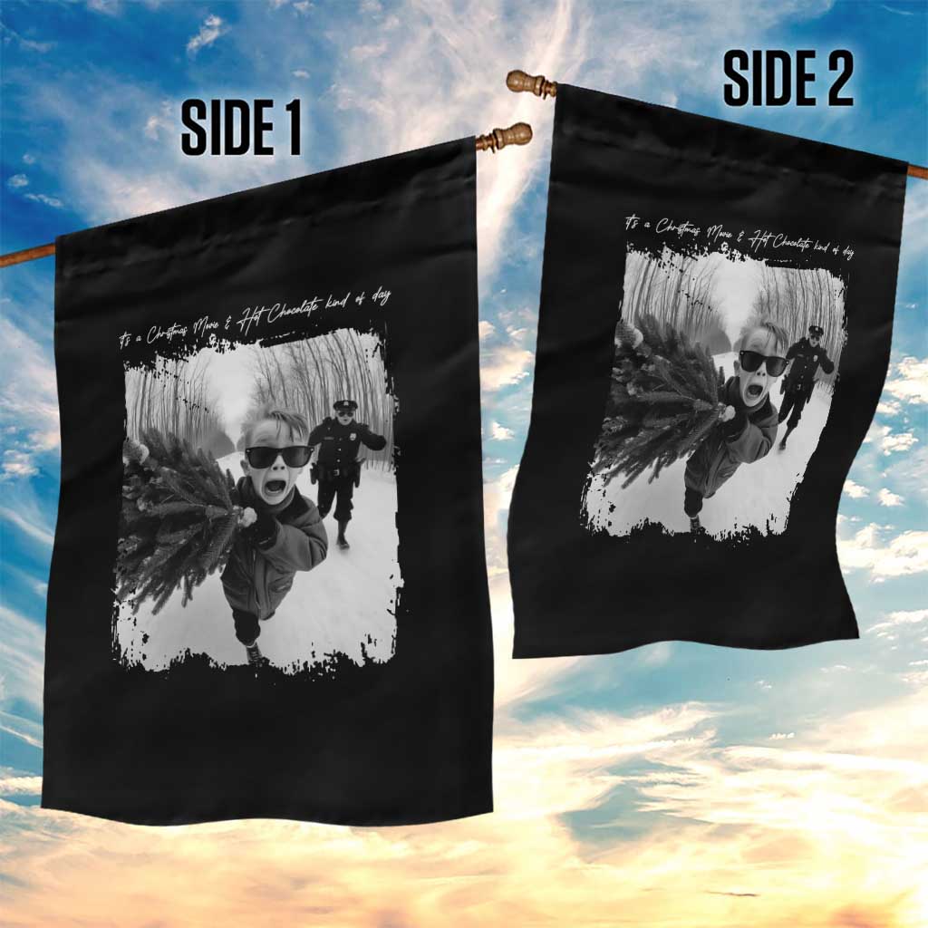 Funny Christmas Movie Garden Flag Funny Kevin Home Xmas Meme Alone - Wonder Print Shop