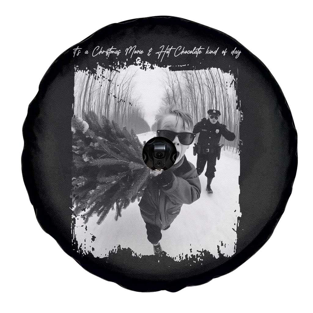 Funny Christmas Movie Spare Tire Cover Funny Kevin Home Xmas Meme Alone - Wonder Print Shop