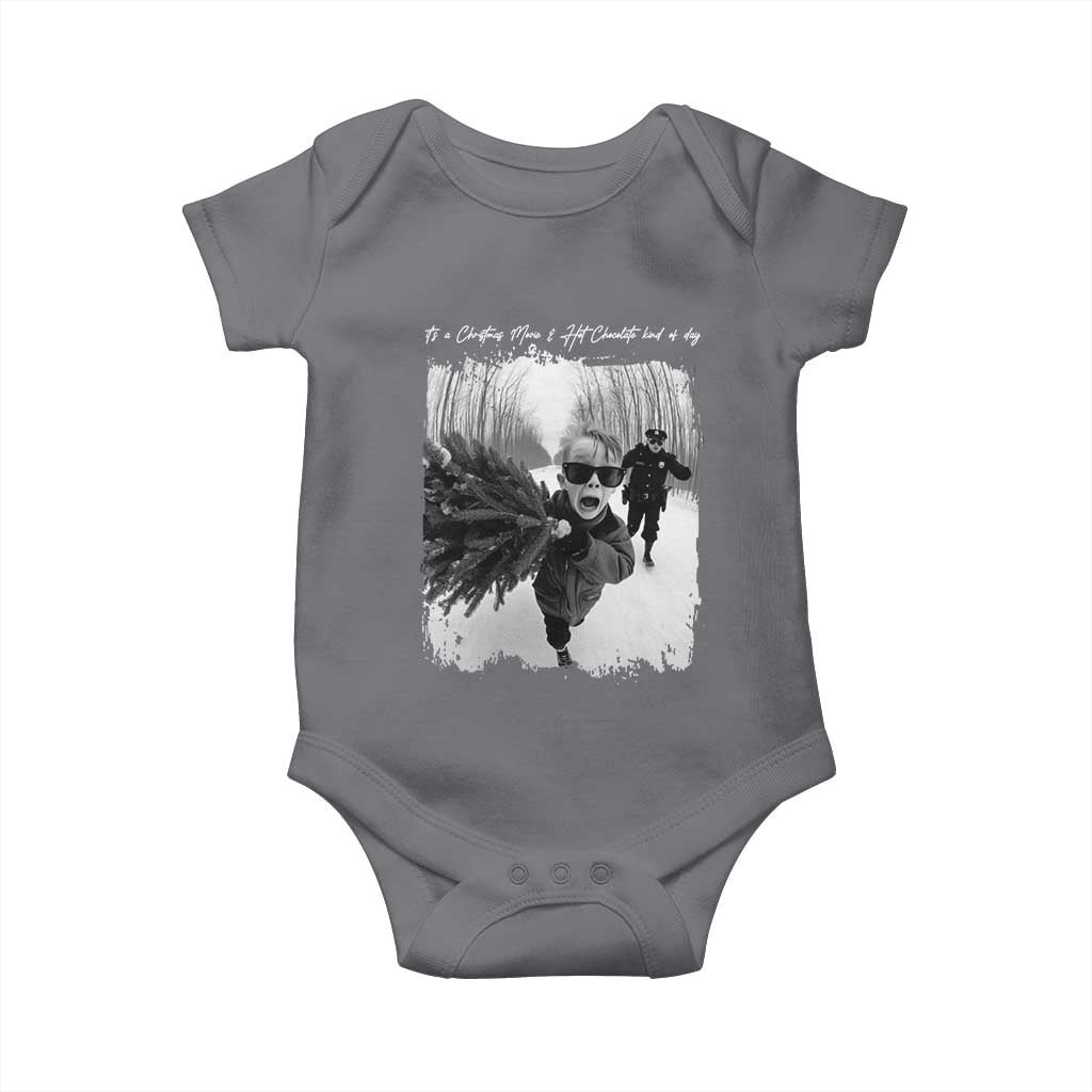 Funny Christmas Movie Baby Onesie Funny Kevin Home Xmas Meme Alone - Wonder Print Shop