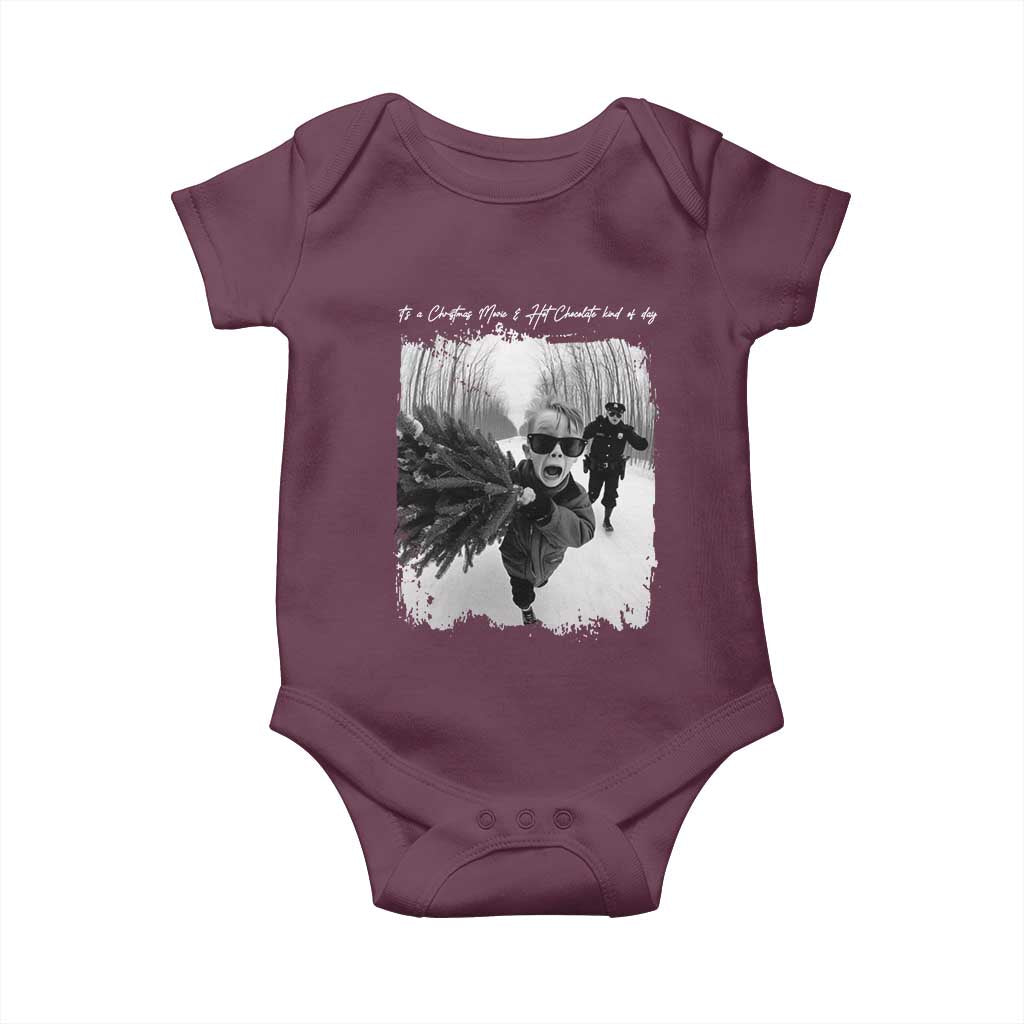 Funny Christmas Movie Baby Onesie Funny Kevin Home Xmas Meme Alone - Wonder Print Shop