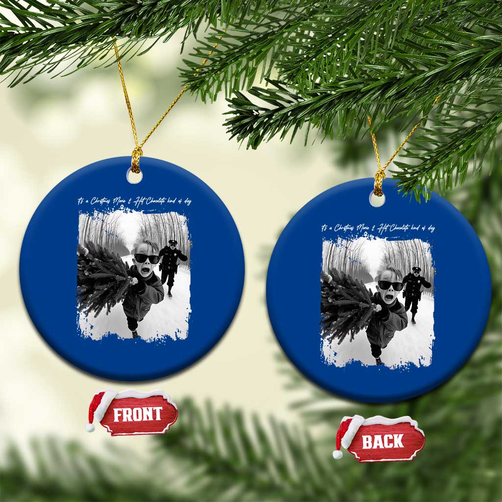 Funny Christmas Movie Ceramic Ornament Funny Kevin Home Xmas Meme Alone - Wonder Print Shop