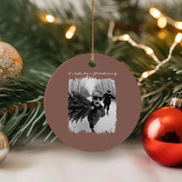 Funny Christmas Movie Ceramic Ornament Funny Kevin Home Xmas Meme Alone - Wonder Print Shop