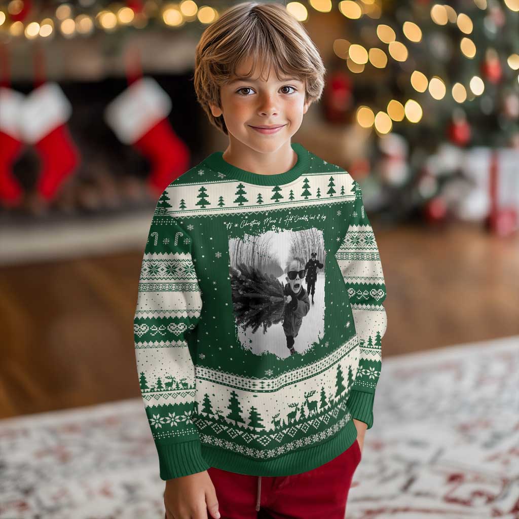 Funny Xmas Movie Ugly Christmas Sweater Funny Kevin Home Xmas Meme Alone - Wonder Print Shop