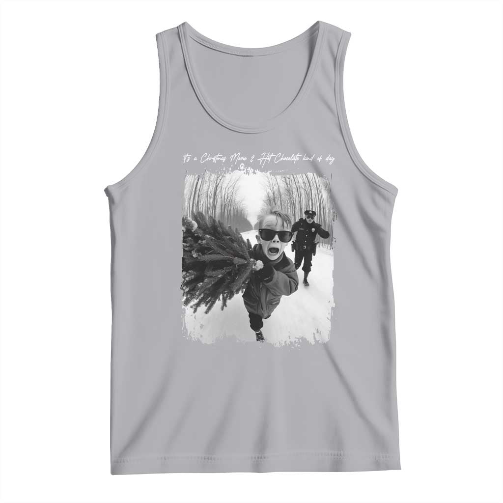Funny Christmas Movie Tank Top Funny Kevin Home Xmas Meme Alone - Wonder Print Shop