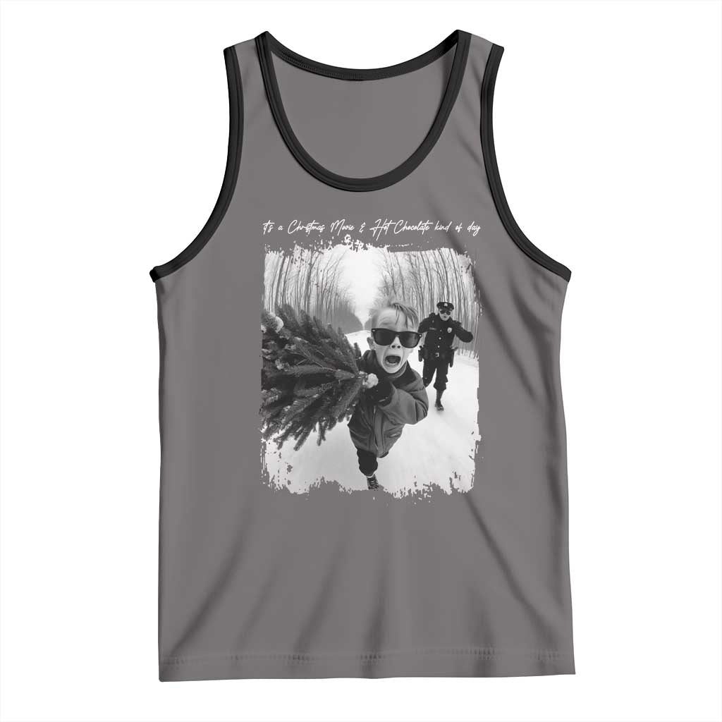 Funny Christmas Movie Tank Top Funny Kevin Home Xmas Meme Alone - Wonder Print Shop
