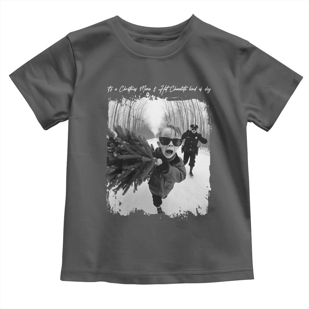 Funny Christmas Movie Toddler T Shirt Funny Kevin Home Xmas Meme Alone - Wonder Print Shop