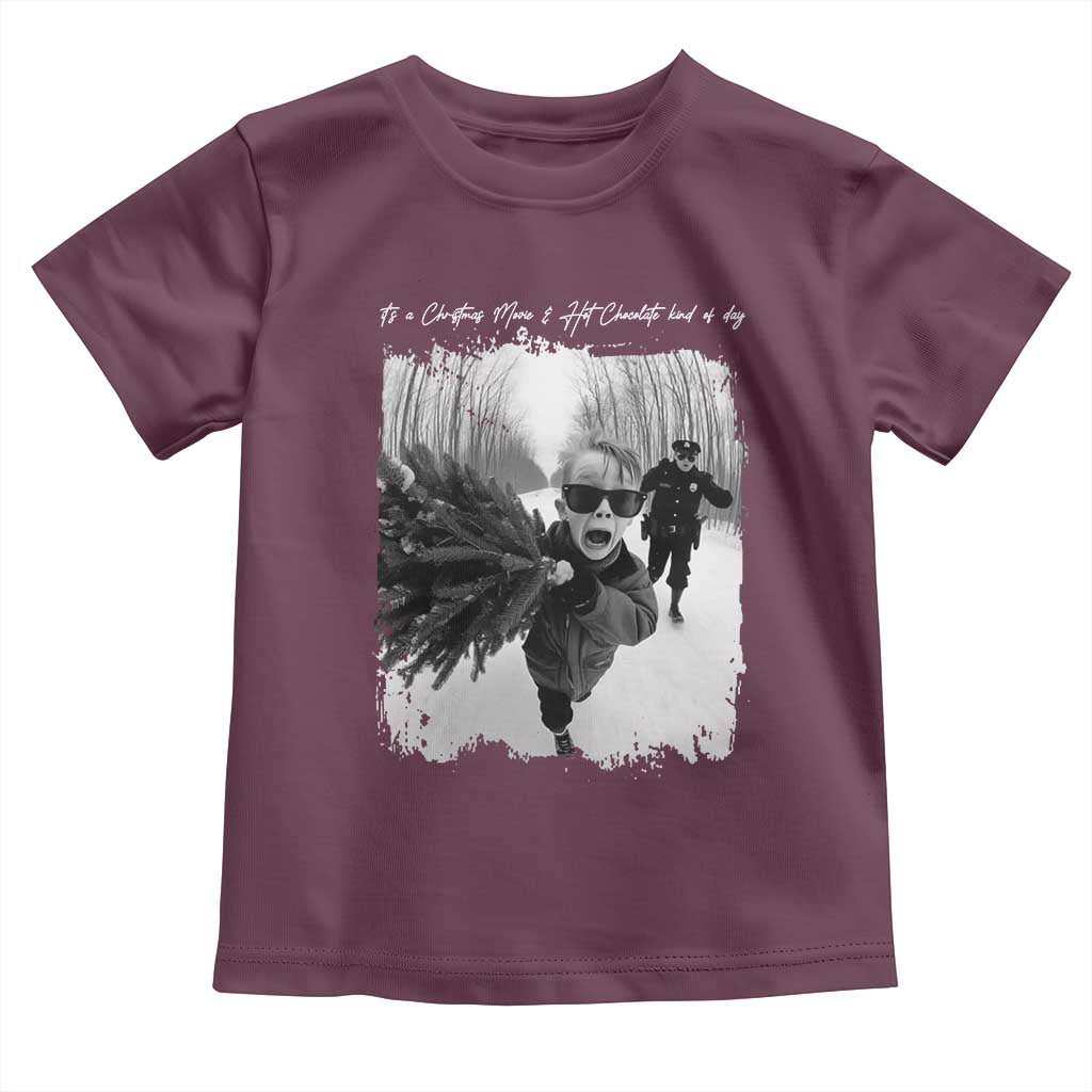 Funny Christmas Movie Toddler T Shirt Funny Kevin Home Xmas Meme Alone - Wonder Print Shop