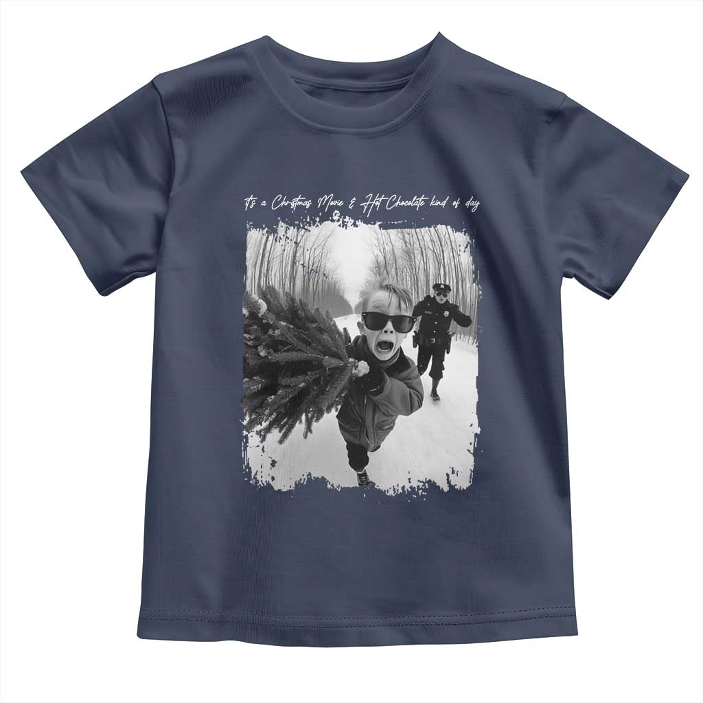 Funny Christmas Movie Toddler T Shirt Funny Kevin Home Xmas Meme Alone - Wonder Print Shop