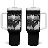Funny Christmas Movie Tumbler With Handle Funny Kevin Home Xmas Meme Alone - Wonder Print Shop