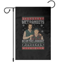 Ugly Christmas Movie Garden Flag Funny Wet Bandits Home Xmas Alone - Wonder Print Shop