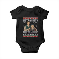 Ugly Christmas Movie Baby Onesie Funny Wet Bandits Home Xmas Alone - Wonder Print Shop