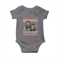 Ugly Christmas Movie Baby Onesie Funny Wet Bandits Home Xmas Alone - Wonder Print Shop