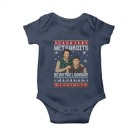 Ugly Christmas Movie Baby Onesie Funny Wet Bandits Home Xmas Alone - Wonder Print Shop