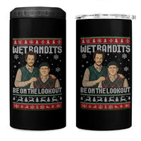 Ugly Christmas Movie 4 in 1 Can Cooler Tumbler Funny Wet Bandits Home Xmas Alone - Wonder Print Shop