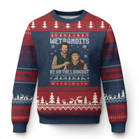 Ugly Xmas Movie Ugly Christmas Sweater Funny Wet Bandits Home Xmas Alone - Wonder Print Shop