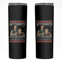Ugly Christmas Movie Skinny Tumbler Funny Wet Bandits Home Xmas Alone - Wonder Print Shop