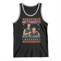 Ugly Christmas Movie Tank Top Funny Wet Bandits Home Xmas Alone - Wonder Print Shop