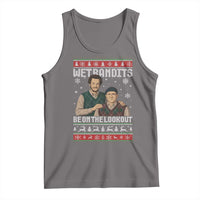 Ugly Christmas Movie Tank Top Funny Wet Bandits Home Xmas Alone - Wonder Print Shop
