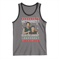 Ugly Christmas Movie Tank Top Funny Wet Bandits Home Xmas Alone - Wonder Print Shop