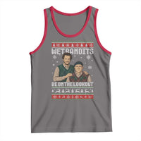 Ugly Christmas Movie Tank Top Funny Wet Bandits Home Xmas Alone - Wonder Print Shop