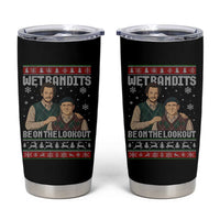 Ugly Christmas Movie Tumbler Cup Funny Wet Bandits Home Xmas Alone - Wonder Print Shop