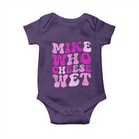 Mike Who Cheese Wet Baby Onesie Funny Embarrassing Inappropriate Raunchy - Wonder Print Shop