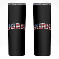 Kirk Skinny Tumbler American Flag Charlie Kirk Last Name Surname Team - Wonder Print Shop
