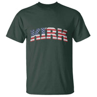 Kirk T Shirt American Flag Charlie Kirk Last Name Surname Team - Wonder Print Shop